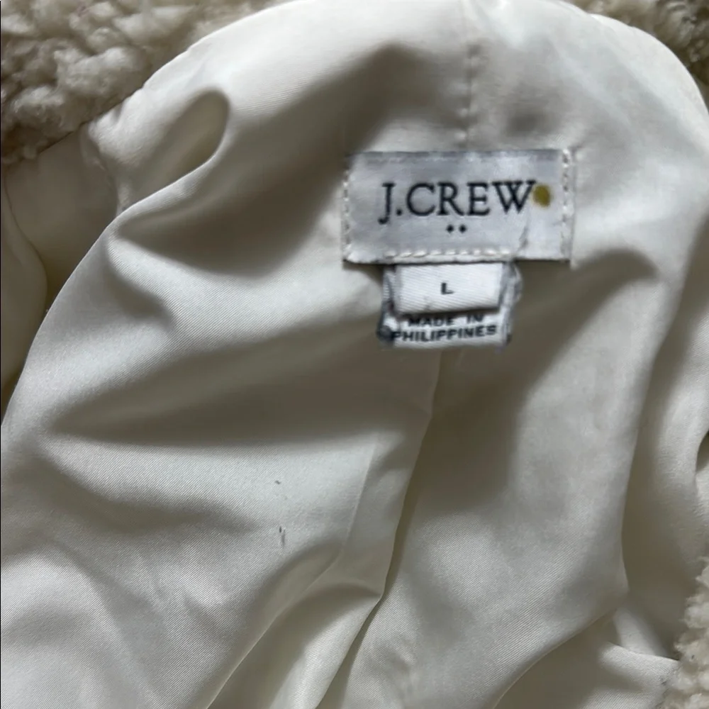 J.‎ Crew Women's Cream Teddy Jacket